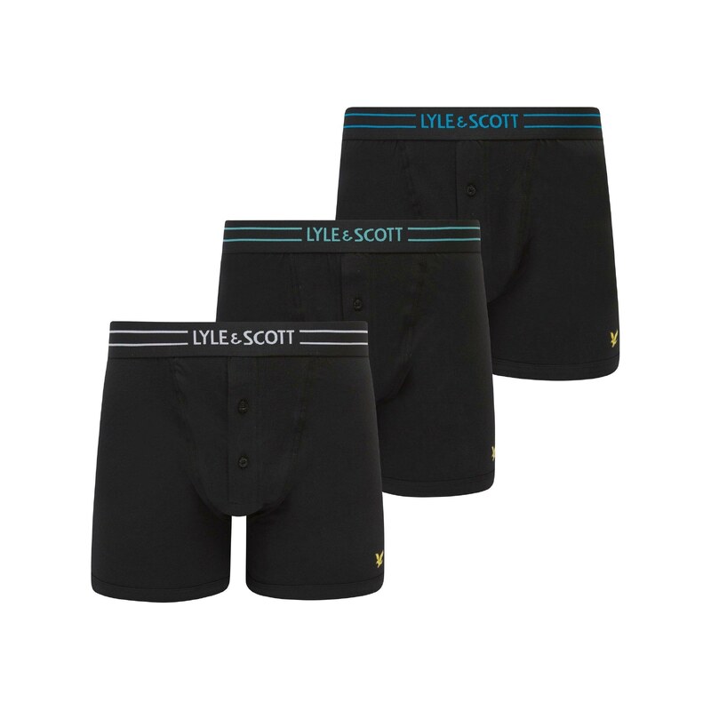Boxerky Lyle and Scott Black Multi 1035088
