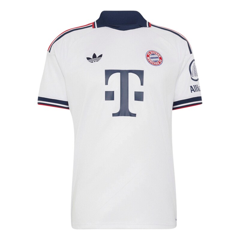 FC Bayern Mnichov adidas White/Navy 6496477