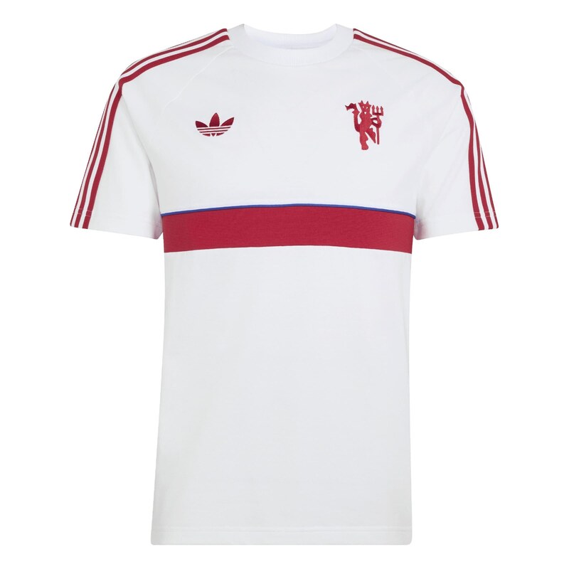 Tričko adidas White/Red 4561532