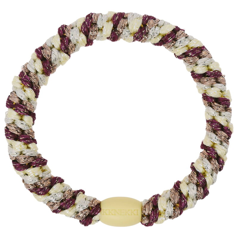 Gumička do vlasů Kknekki Mix Grape Yellow