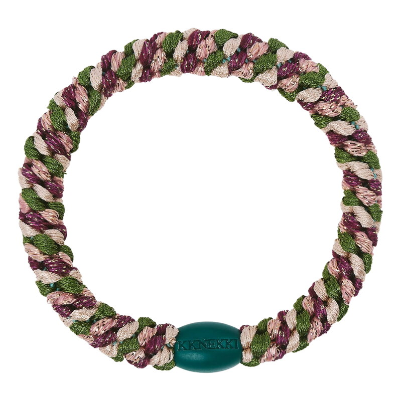Gumička do vlasů Kknekki Mix army grape
