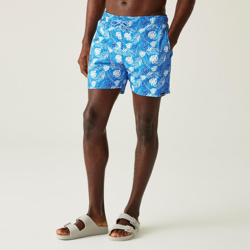 Plavky Regatta Elysium Blue Leaf Seersucker C 4479915