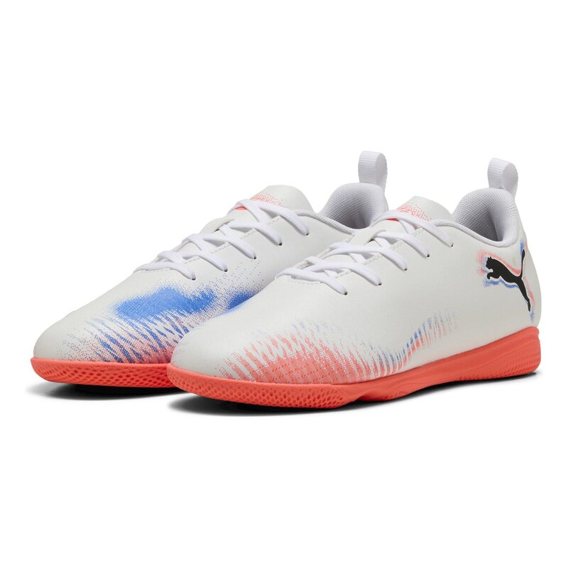 Kopačky Puma Wht-Blk-Glw Red 845646