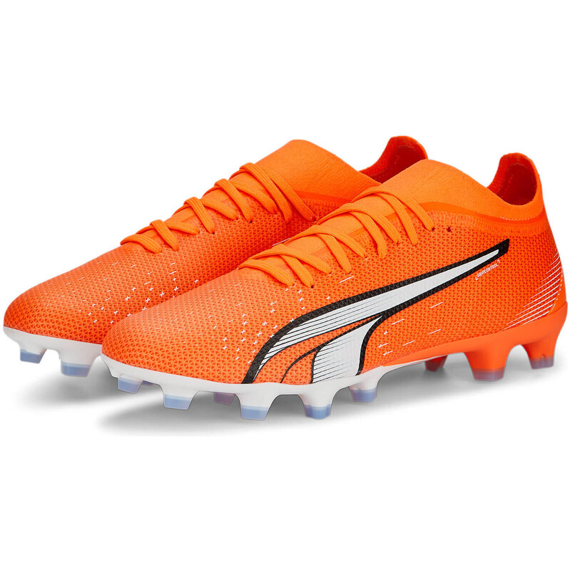 PUMA Kopačky Puma Ultra Match FG AG, Oranžový, Muži