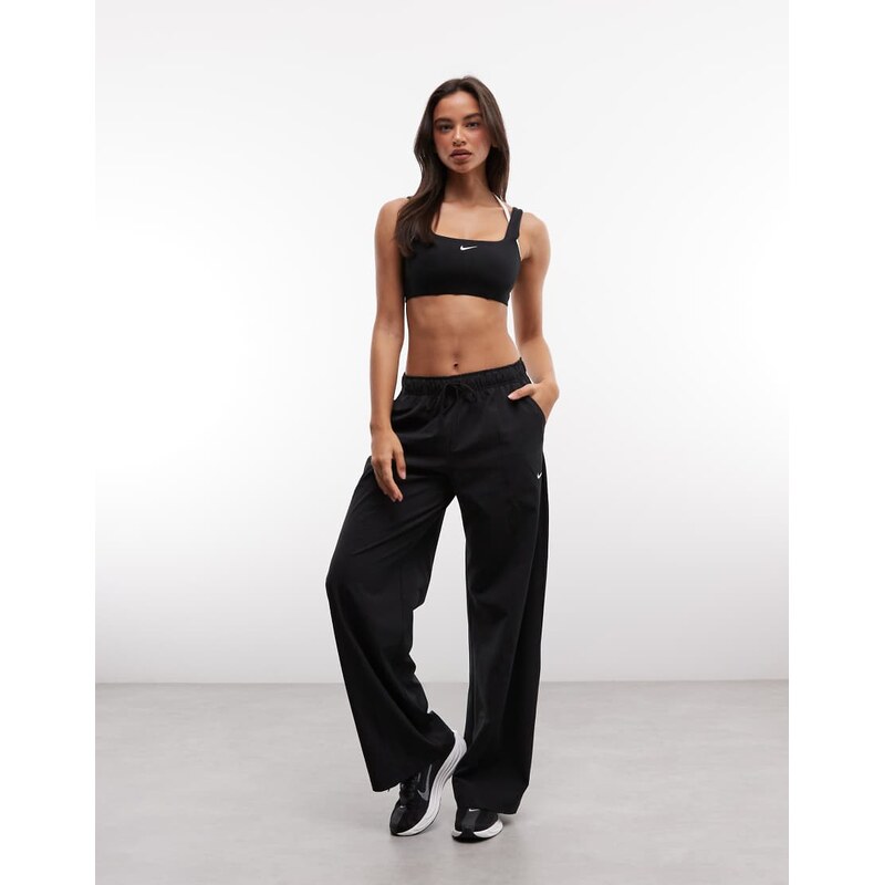 Nike Training One straight let joggers in black