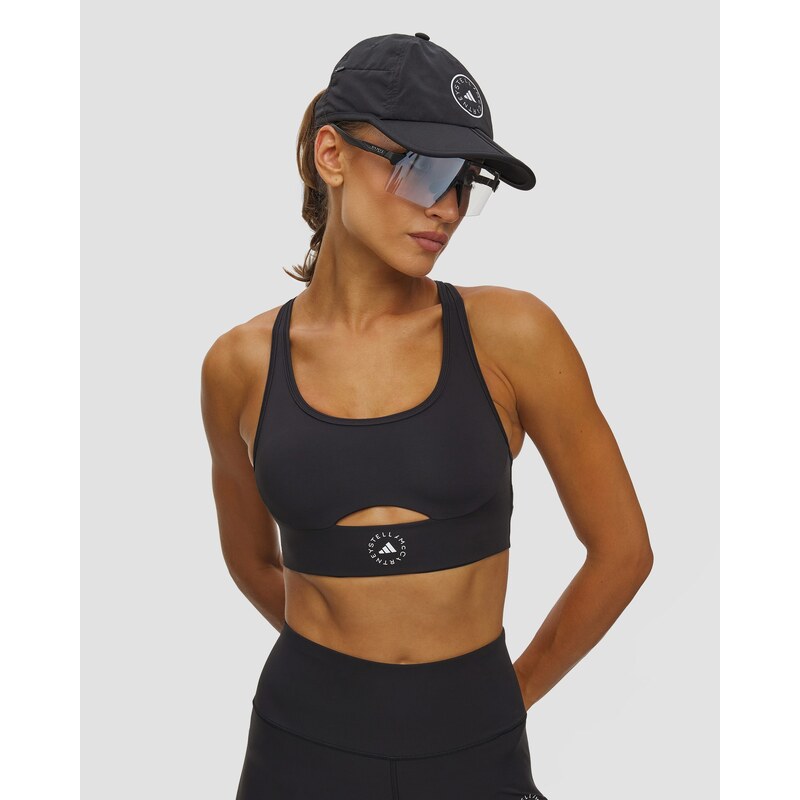 Dámská černá Sportovní Podprsenka Adidas By Stella Mccartney Tst
