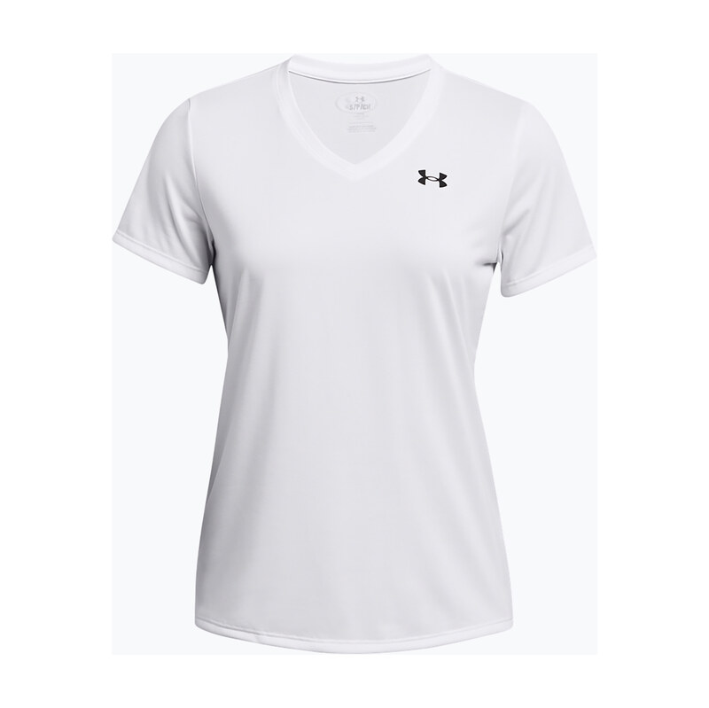 Dámské tréninkové tričko Under Armour Tech SSV Solid white/black