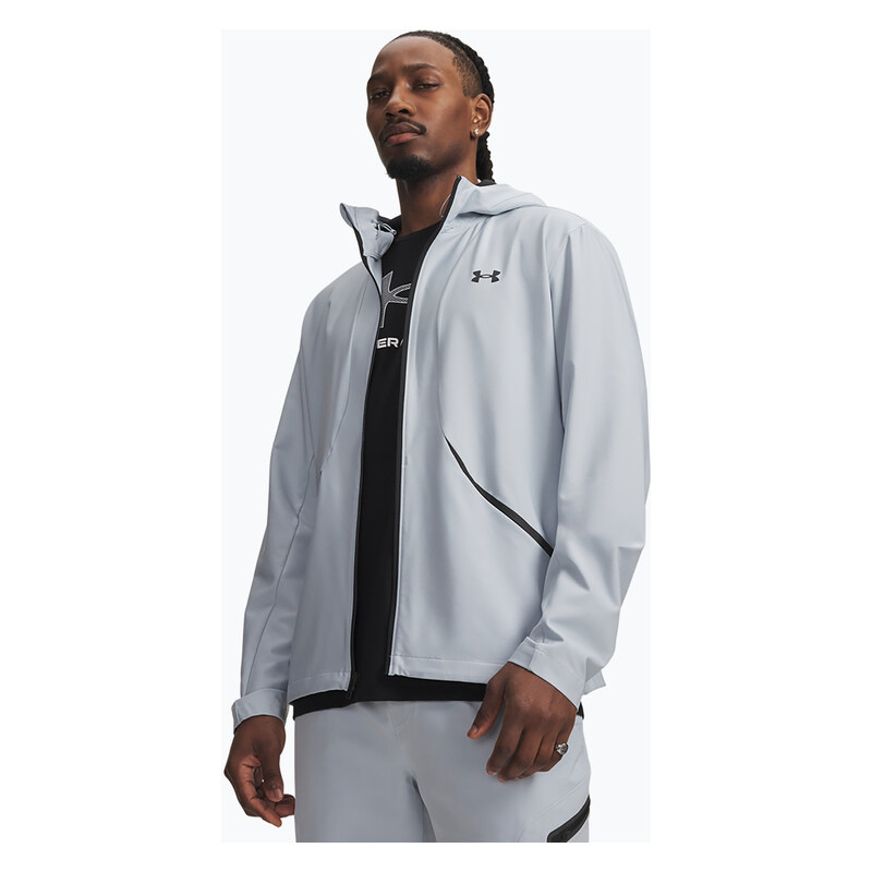 Pánská bunda Under Armour Unstoppable Woven Jacket blue fog