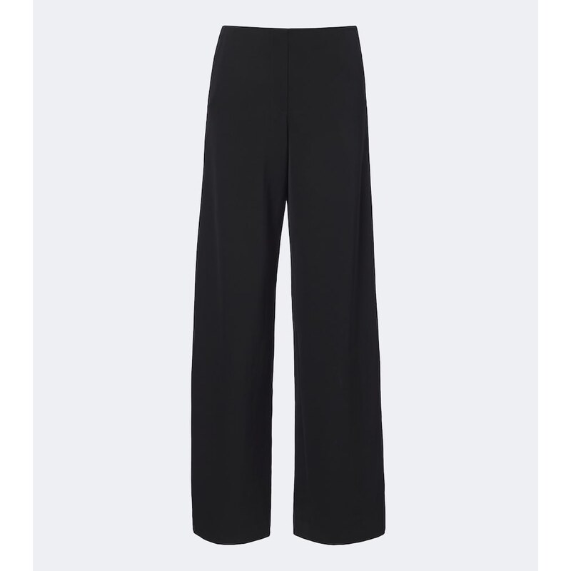 The Row Farah wool and cashmere wide-leg pants