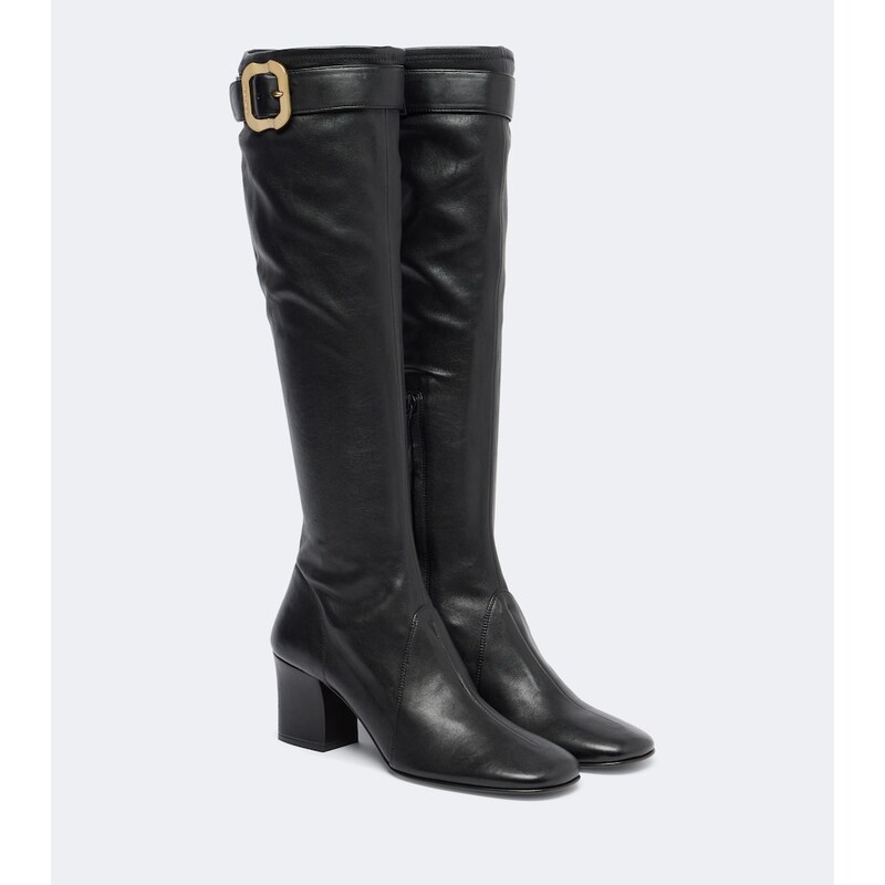 Miu Miu Leather knee-high boots