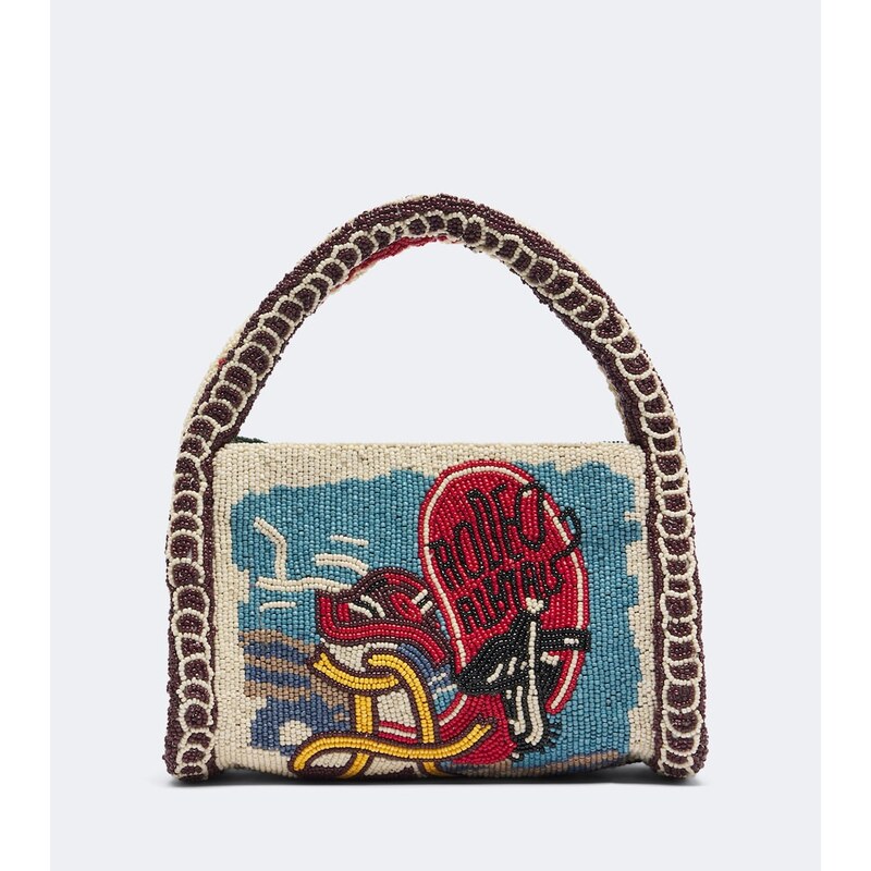 Alémais Ace Small beaded shoulder bag