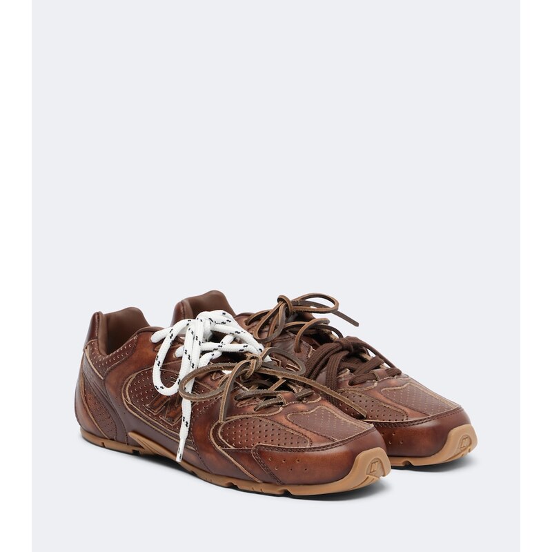 Miu Miu x New Balance 530 SL leather sneakers