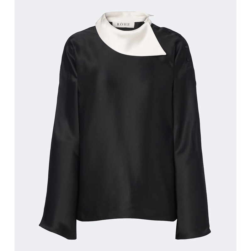 Róhe Satin blouse