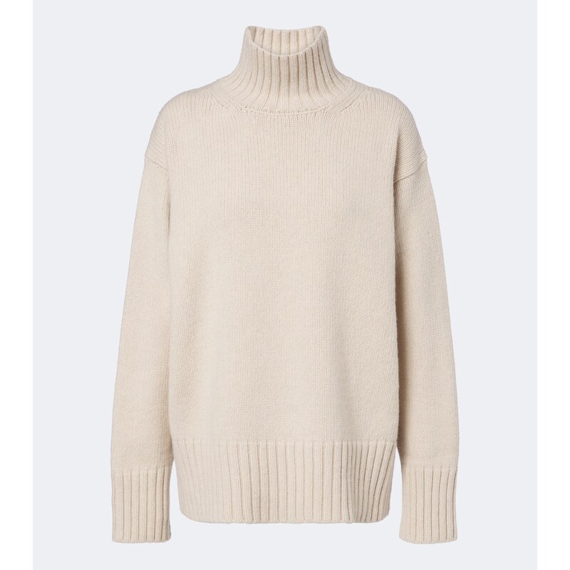 Róhe Wool and cashmere turtleneck sweater