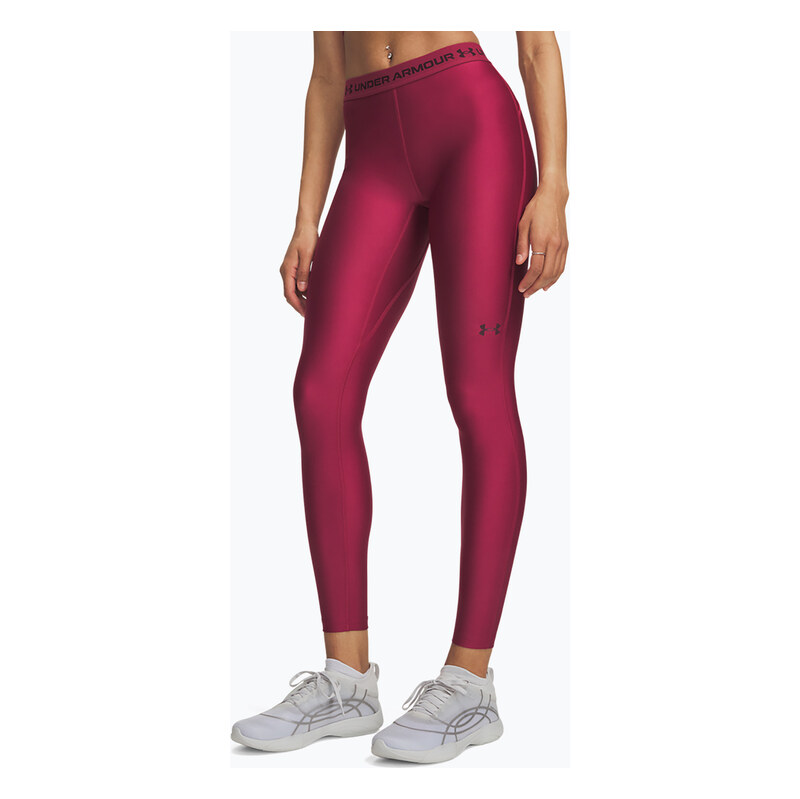 Dámské tréninkové legíny Under Armour HeatGear Leggings claret