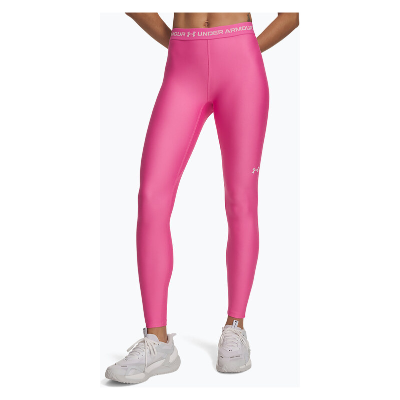Dámské tréninkové legíny Under Armour HeatGear Leggings pink