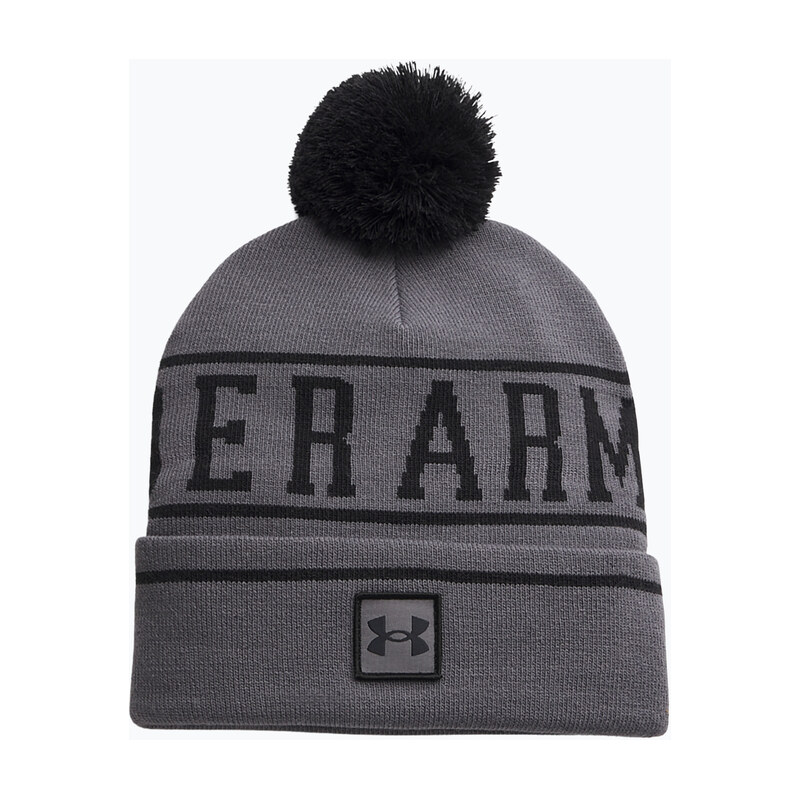 Pánská zimní čepice Under Armour Halftime Pom Beanie castlerock