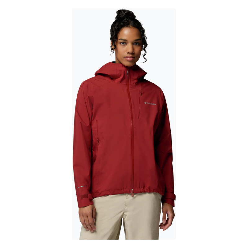 Dámská softshellová bunda Columbia Trailborne 2.5L Shell red