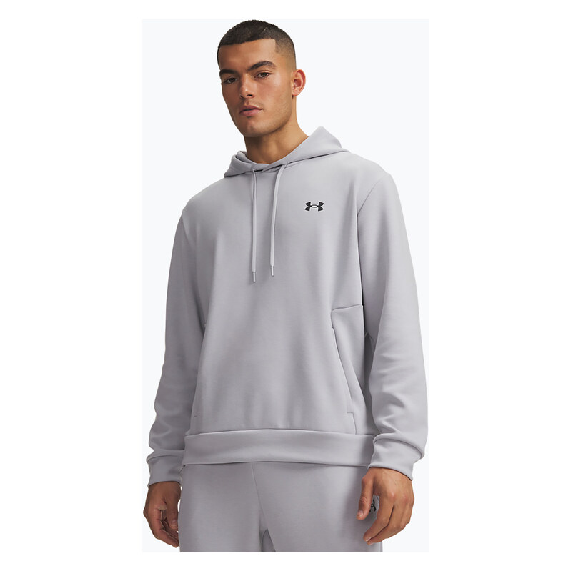 Pánská mikina Under Armour Flex Fleece Hoodie mod gray/black