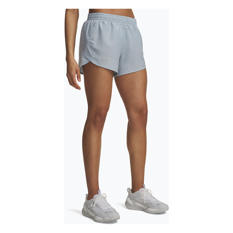 Dámské běžecké šortky Under Armour Fly By 3 Shorts blue fog/blue