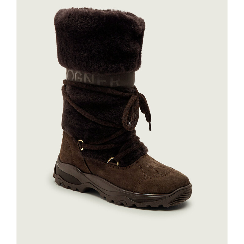 Bogner Sněhule Alta Badia S 8 B | semiš | vlna | shearling