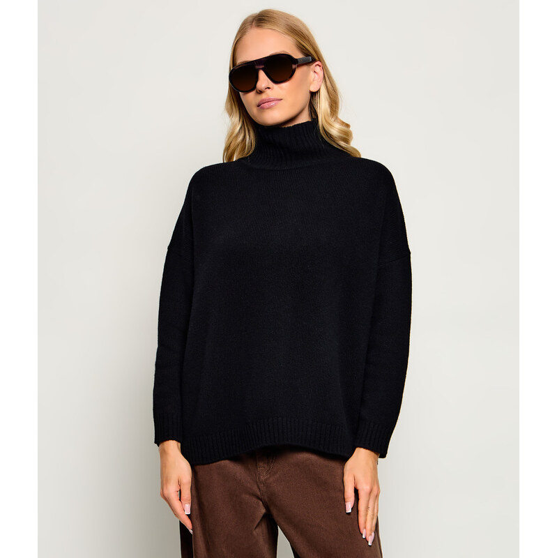 Weekend MaxMara Vlněný rolák Wkdborgia | Oversize fit