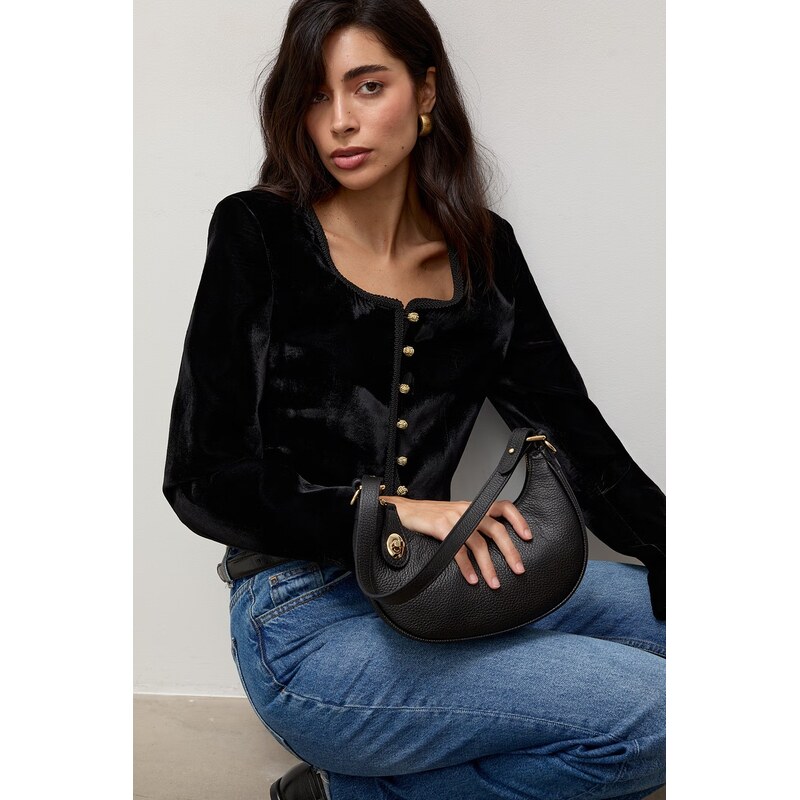 Answear.LAB crossbody kabelka dámská kožená