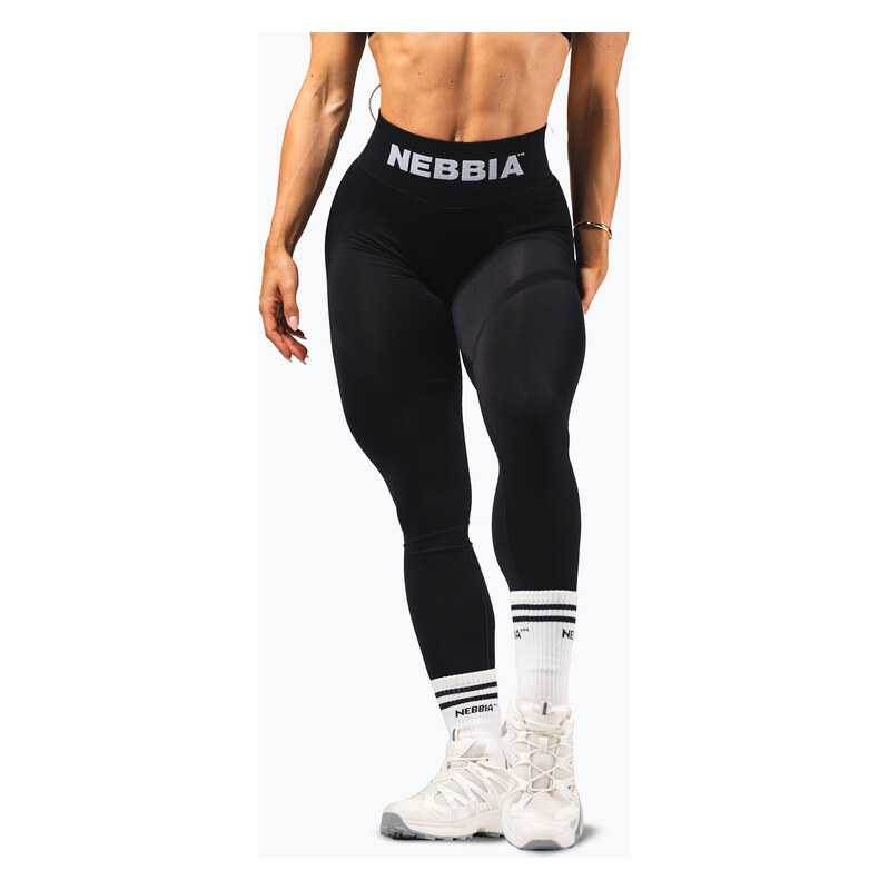 Dámské tréninkové legíny NEBBIA Flow Seamless Hight Waist Push