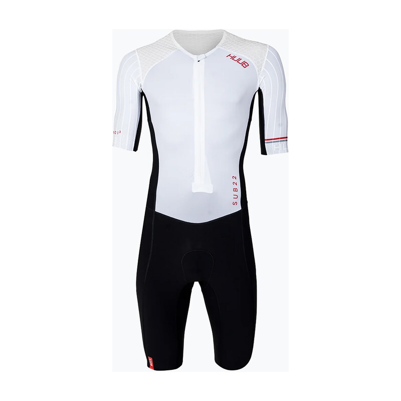 Pánský triatlonový dres HUUB Anemoi 3 SUB22 black/white/red