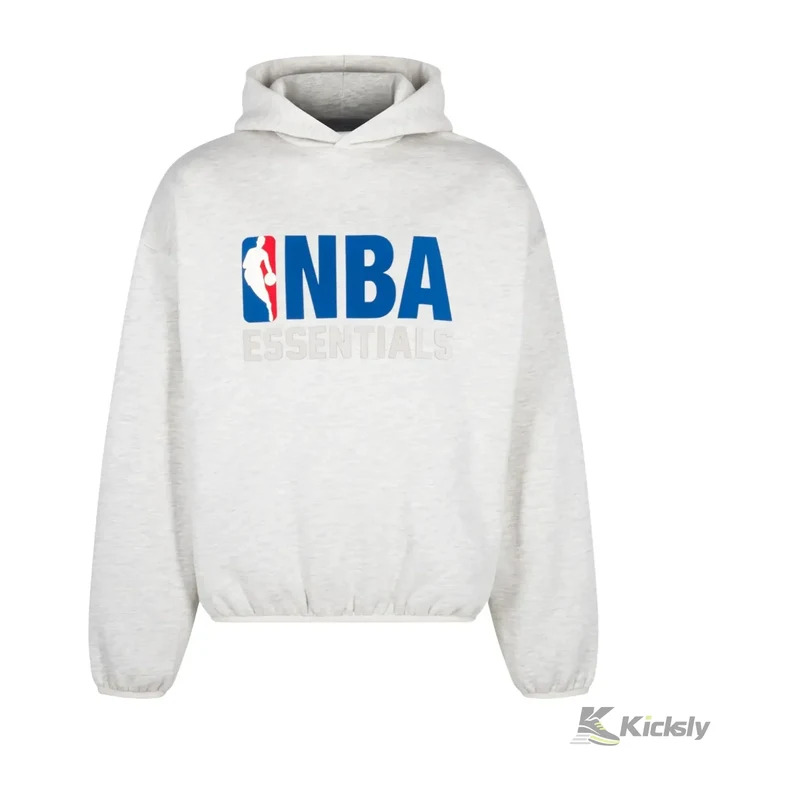 Fear of God Essentials NBA Hoodie Light Heather