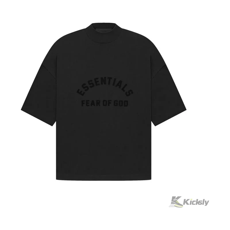 Fear of God Essentials Arch Logo Tee Jet Black