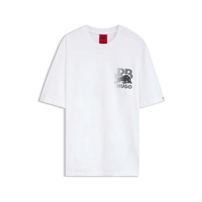 HUGO x RB T-shirt in cotton with bull motif
