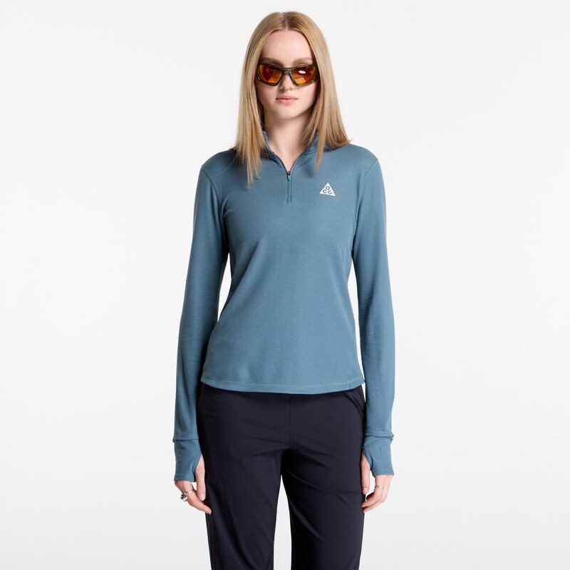 Tričko Nike ACG Womens Dri-FIT 1/2-Zip Trail Running Top Mineral