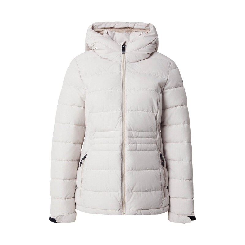 KILLTEC Outdoorová bunda KOW 10 světle šedá / bílá