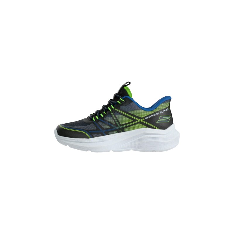 SKECHERS Tenisky MICROSPEC VELOCITY - GRID-SHIFT zelená / černá