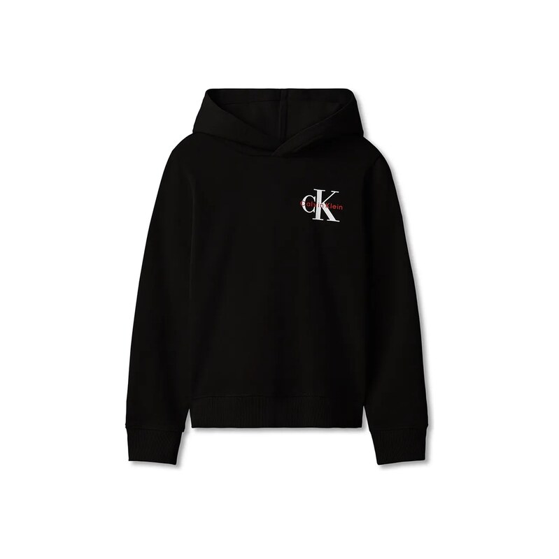 Calvin Klein Jeans mikina s kapucí dětská bavlněná