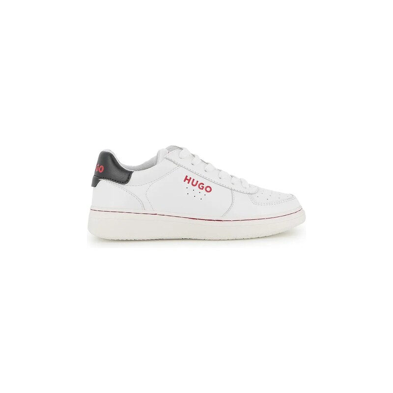 HUGO sneakers boty dětské kožené