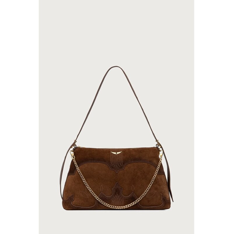 Zadig&Voltaire crossbody kabelka dámská semišová JIM