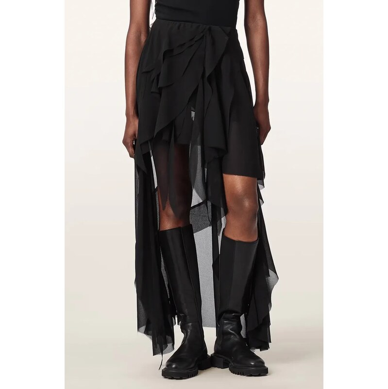 AllSaints asymetrická sukně MELODY SKIRT