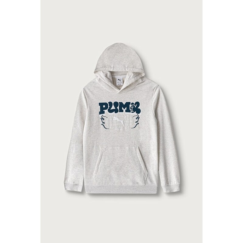 Puma mikina s kapucí dětská s bavlnou MID90s Hoodie