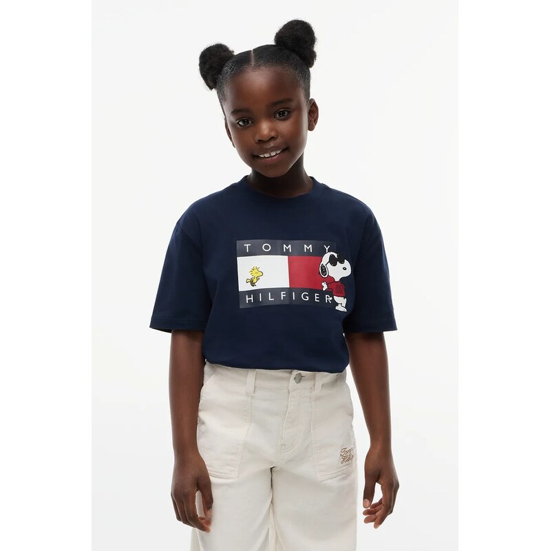 Tommy Hilfiger tričko dětské bavlněné x Peanuts