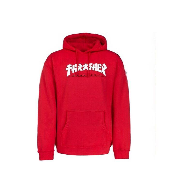 THRASHER Mikina GODZILLA červená