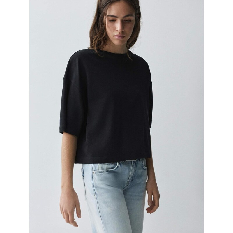 Pull&Bear Tričko černá