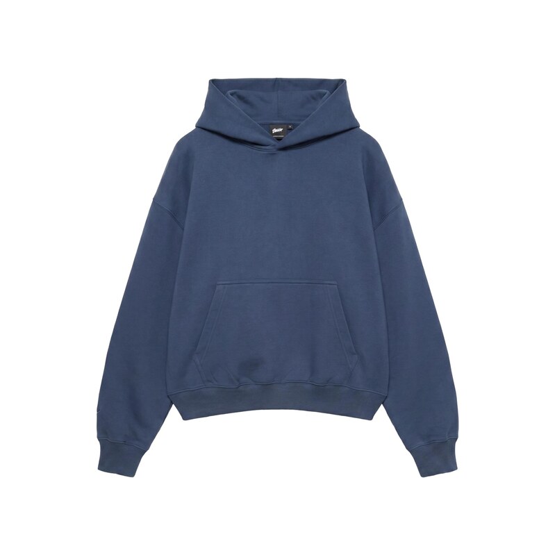 Pull&Bear Mikina STWD námořnická modř / červená / barva bílé