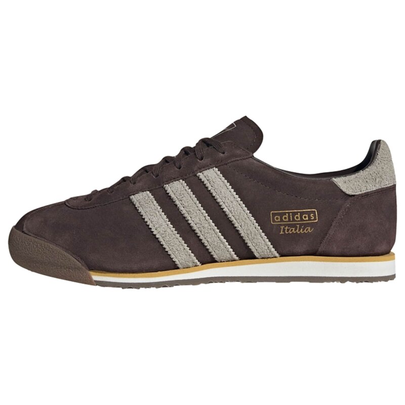 ADIDAS ORIGINALS Tenisky Italia 70s tmavě hnědá / kámen