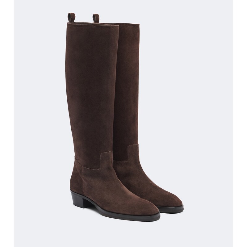 Jimmy Choo Mave suede leather knee-high boots