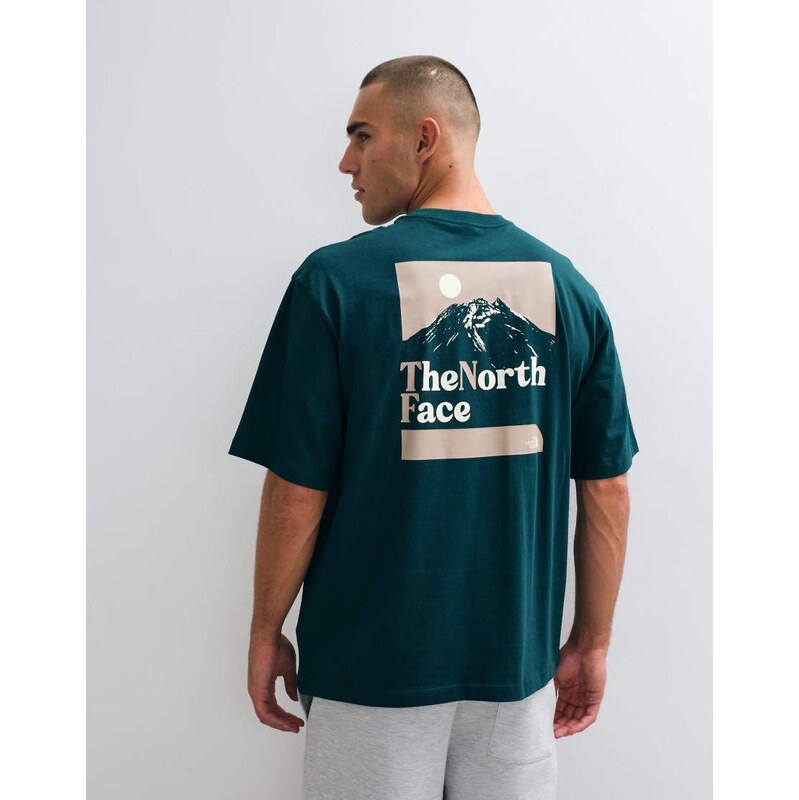 The North Face THE RIGHT SIDE Oversized tee in green