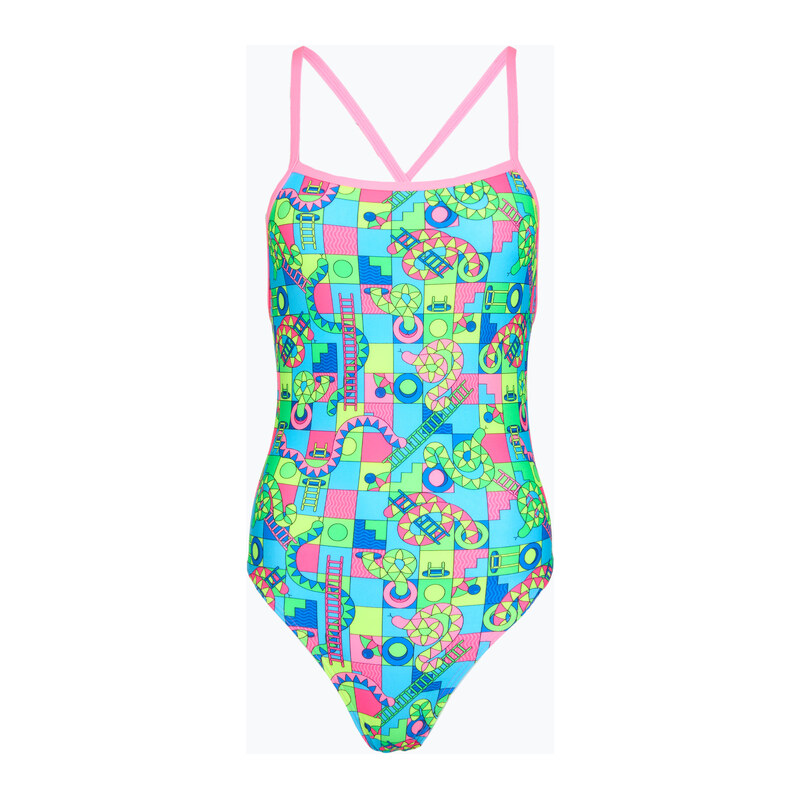 Dámské jednodílné plavky Funkita Tie Me Tight One piece lakes &