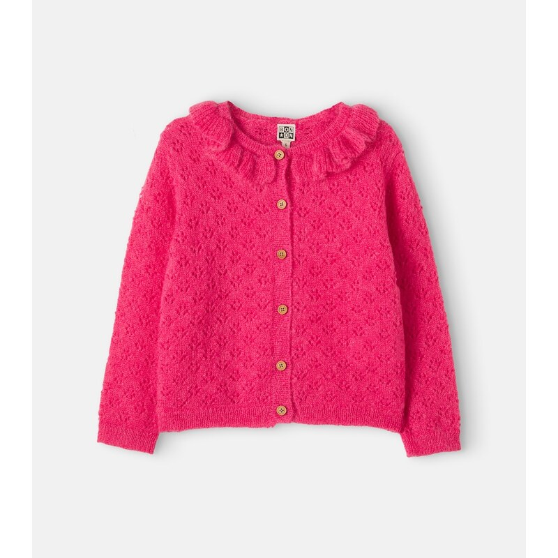 Bonton Corolle knitted mohair and wool-blend cardigan