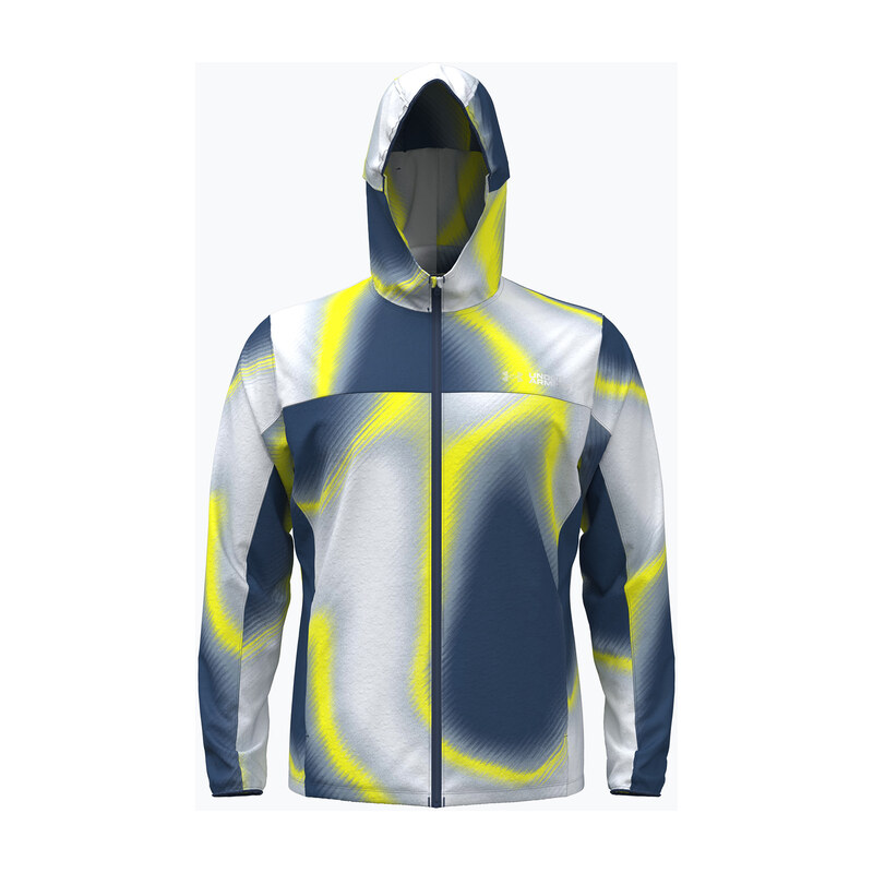 Pánská běžecká bunda Under Armour Velociti Storm Jacket blackout
